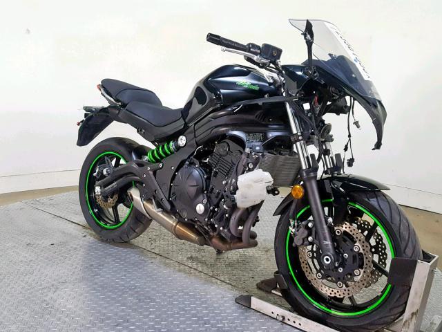 JKAEXEE19FDA19838 - 2015 KAWASAKI EX650 E BLACK photo 2