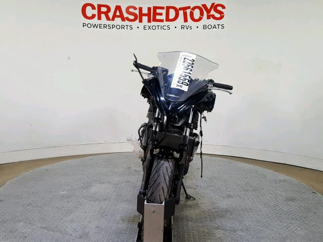 JKAEXEE19FDA19838 - 2015 KAWASAKI EX650 E BLACK photo 3