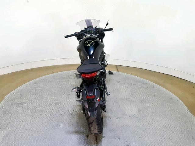 JKAEXEE19FDA19838 - 2015 KAWASAKI EX650 E BLACK photo 9