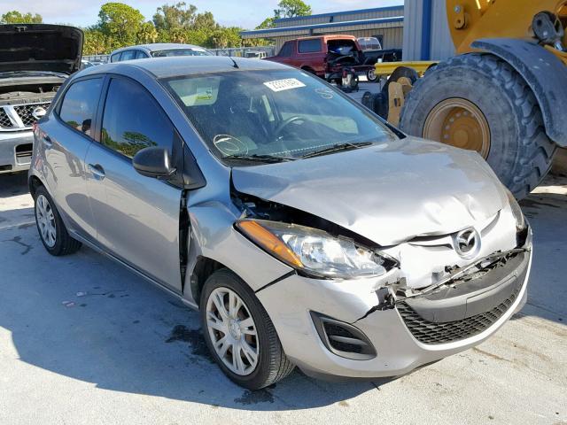 JM1DE1KY7E0188311 - 2014 MAZDA MAZDA2 SPO GRAY photo 1