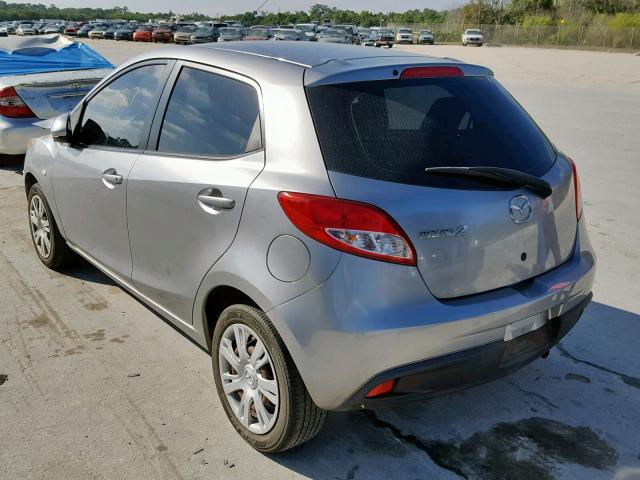 JM1DE1KY7E0188311 - 2014 MAZDA MAZDA2 SPO GRAY photo 3