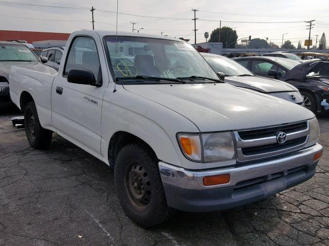 4TANL42N8VZ227514 - 1997 TOYOTA TACOMA WHITE photo 1