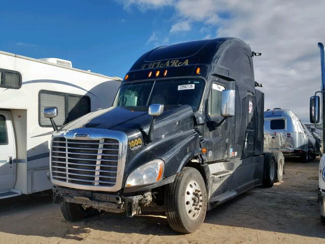 3AKJGLD51FSFM3775 - 2015 FREIGHTLINER CASCADIA 1 BLACK photo 2