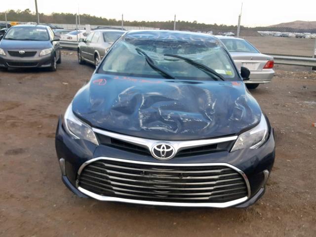 4T1BK1EB9GU193833 - 2016 TOYOTA AVALON XLE BLACK photo 7