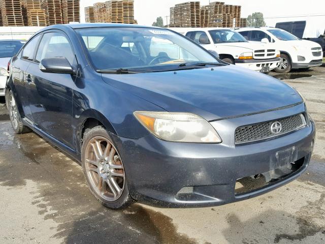JTKDE167370210544 - 2007 TOYOTA SCION TC CHARCOAL photo 1