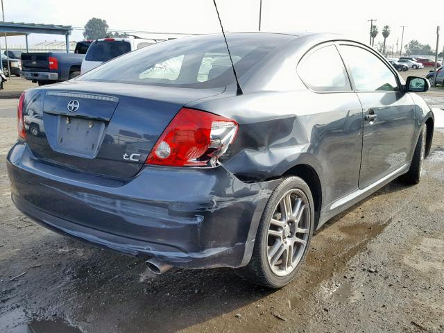JTKDE167370210544 - 2007 TOYOTA SCION TC CHARCOAL photo 4
