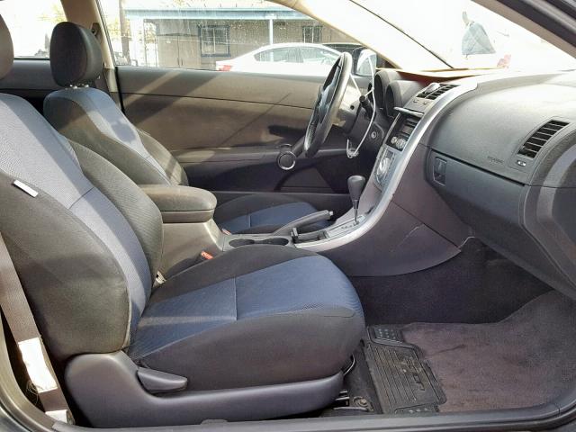 JTKDE167370210544 - 2007 TOYOTA SCION TC CHARCOAL photo 5
