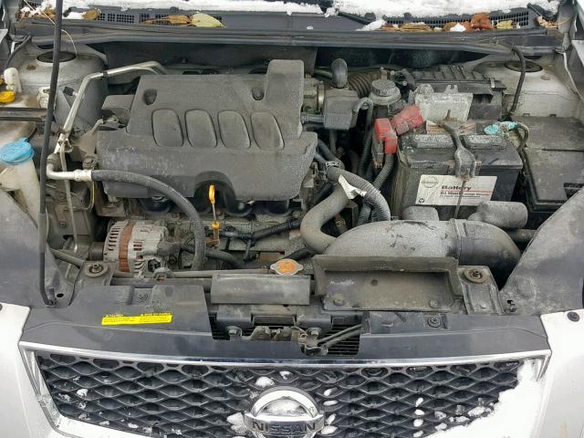 3N1AB6AP1BL619468 - 2011 NISSAN SENTRA 2.0 SILVER photo 7