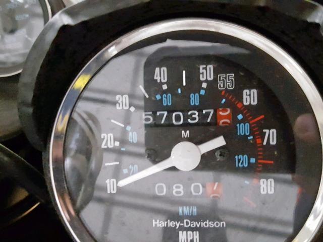 1HD1ECL28EY257693 - 1984 HARLEY-DAVIDSON FXRT BROWN photo 8