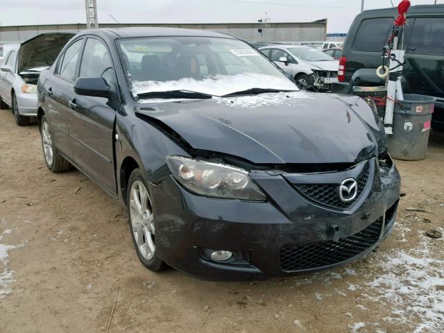 JM1BK32F281132611 - 2008 MAZDA 3 I BLACK photo 1