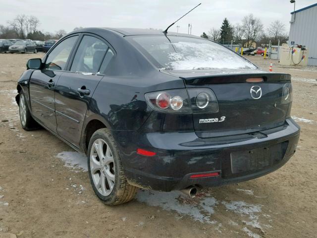 JM1BK32F281132611 - 2008 MAZDA 3 I BLACK photo 3