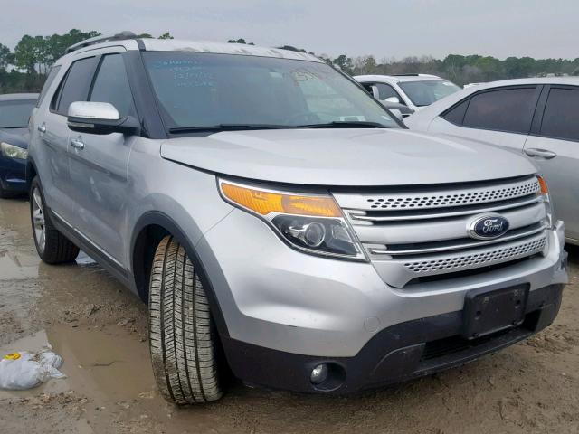 1FM5K7F82DGA70758 - 2013 FORD EXPLORER L SILVER photo 1