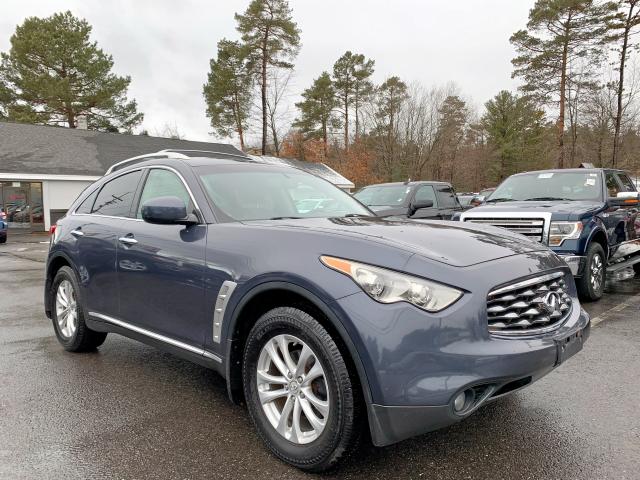 JNRAS18W99M154158 - 2009 INFINITI FX35 BLUE photo 2