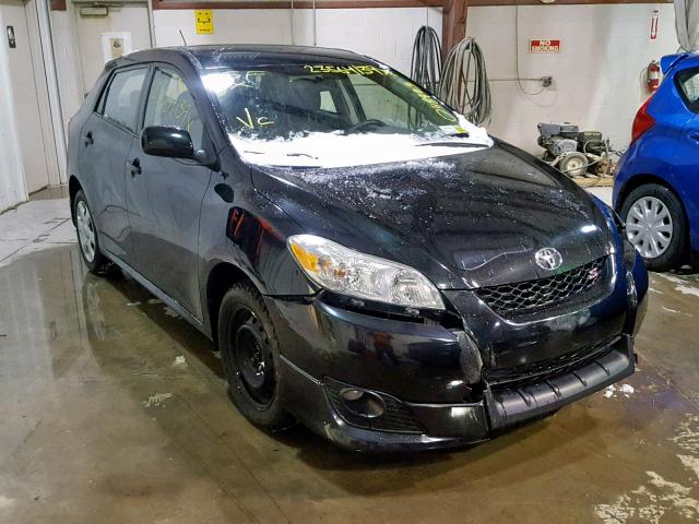 2T1LE40E99C003192 - 2009 TOYOTA COROLLA MA BLACK photo 1