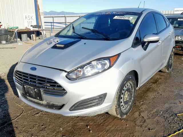 3FADP4AJ3EM139772 - 2014 FORD FIESTA S SILVER photo 2