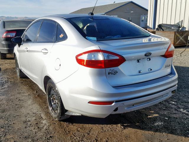 3FADP4AJ3EM139772 - 2014 FORD FIESTA S SILVER photo 3