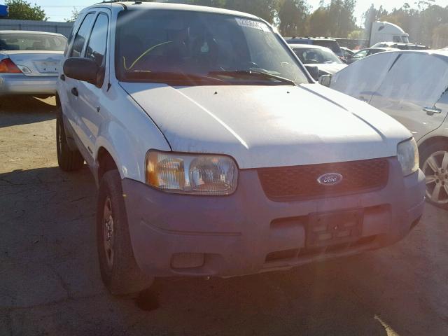 1FMYU01142KB12706 - 2002 FORD ESCAPE XLS WHITE photo 1