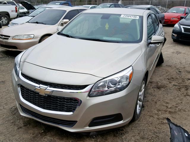 1G11C5SL5FF341506 - 2015 CHEVROLET MALIBU 1LT ოქროსფერი ფოტო 2