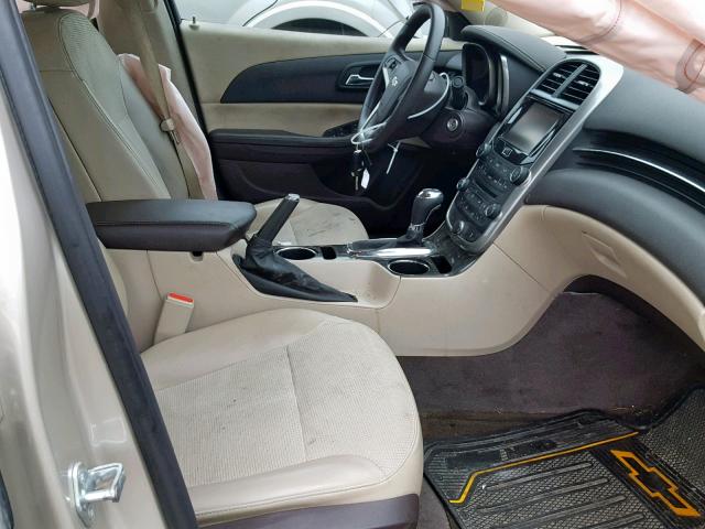 1G11C5SL5FF341506 - 2015 CHEVROLET MALIBU 1LT ოქროსფერი ფოტო 5