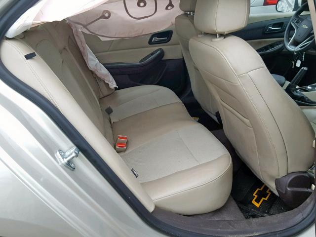 1G11C5SL5FF341506 - 2015 CHEVROLET MALIBU 1LT ოქროსფერი ფოტო 6