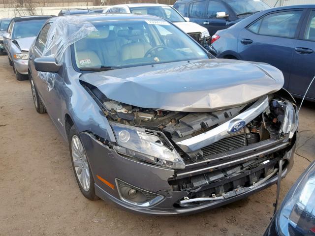 3FADP0L32AR380520 - 2010 FORD FUSION HYB GRAY photo 1