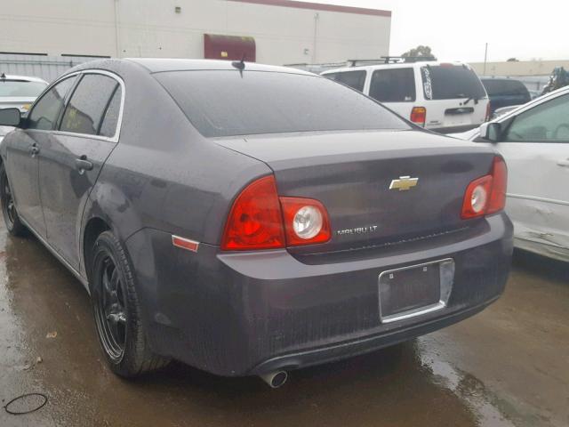 1G1ZC5EB1A4162762 - 2010 CHEVROLET MALIBU 1LT GRAY photo 3