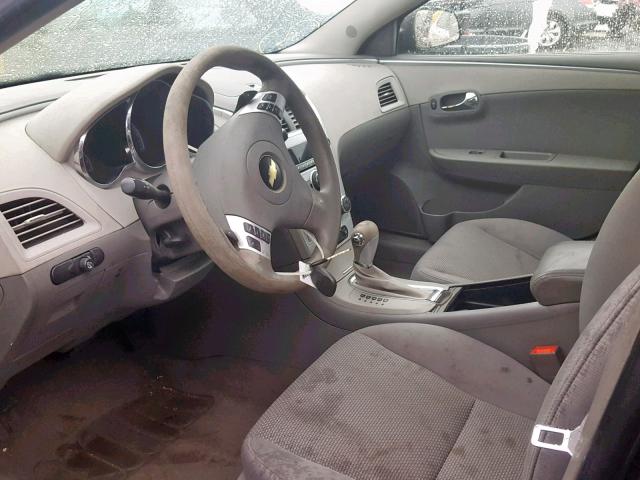 1G1ZC5EB1A4162762 - 2010 CHEVROLET MALIBU 1LT GRAY photo 5