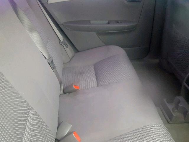 1G1ZC5EB1A4162762 - 2010 CHEVROLET MALIBU 1LT GRAY photo 6