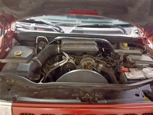 1J8HG48K46C330560 - 2006 JEEP COMMANDER RED photo 7