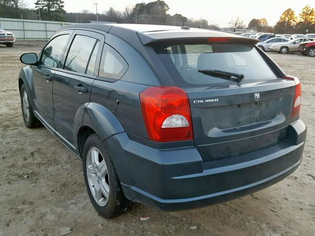 1B3HB28B58D667344 - 2008 DODGE CALIBER GRAY photo 3