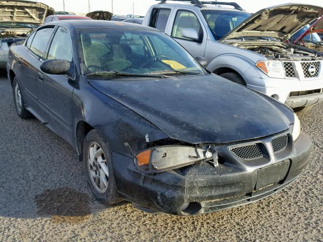 1G2NF52E43C254781 - 2003 PONTIAC GRAND AM S BLACK photo 1