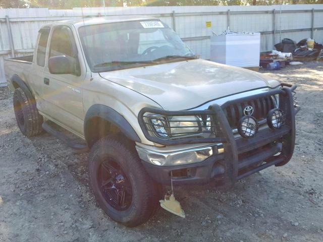 5TEWN72N44Z422615 - 2004 TOYOTA TACOMA XTR 金色 照片 1