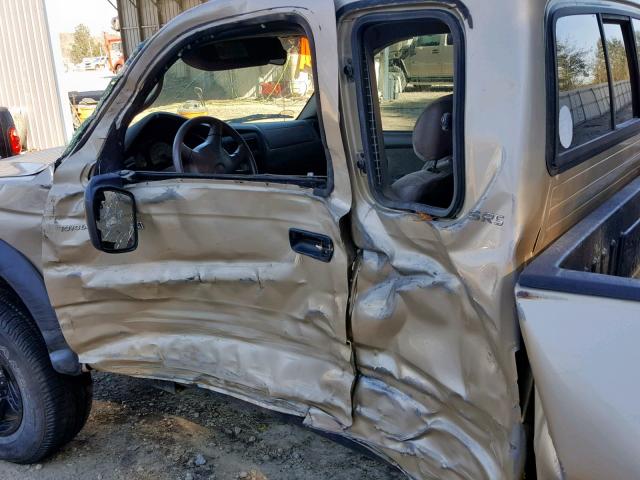 5TEWN72N44Z422615 - 2004 TOYOTA TACOMA XTR 金色 照片 10