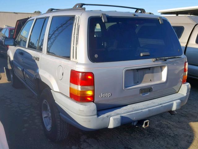 1J4GZ58S8WC116457 - 1998 JEEP GRAND CHER GRAY photo 3