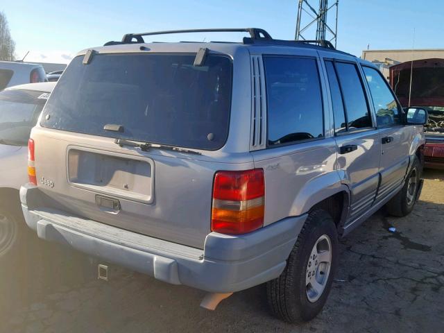 1J4GZ58S8WC116457 - 1998 JEEP GRAND CHER GRAY photo 4