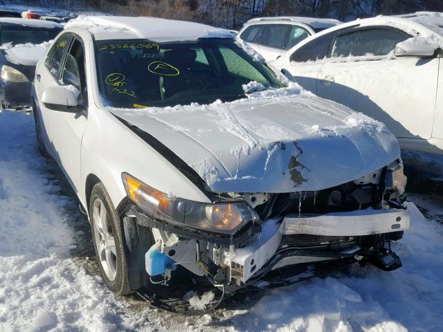 JH4CU2F65CC026281 - 2012 ACURA TSX TECH WHITE photo 1