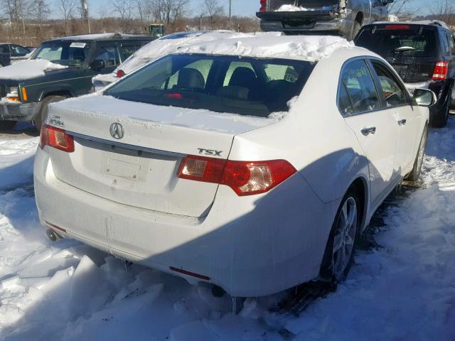 JH4CU2F65CC026281 - 2012 ACURA TSX TECH WHITE photo 4