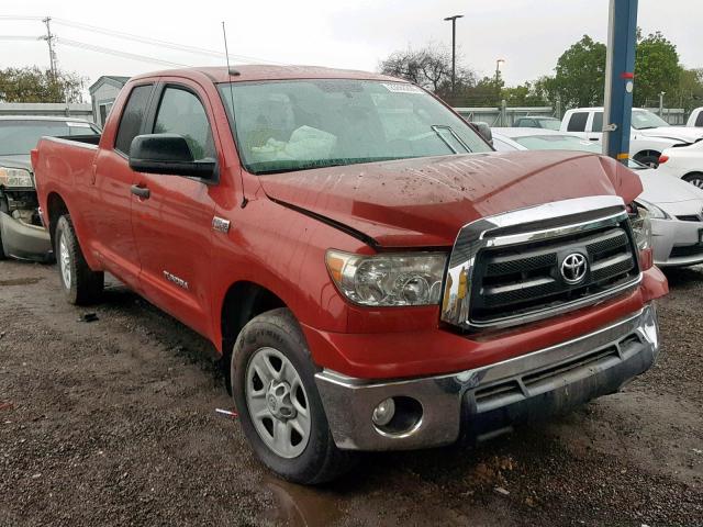 5TFRY5F16CX121530 - 2012 TOYOTA TUNDRA DOU RED photo 1