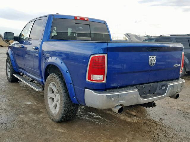 1C6RR7NM6FS556089 - 2015 RAM 1500 LARAM BLUE photo 3