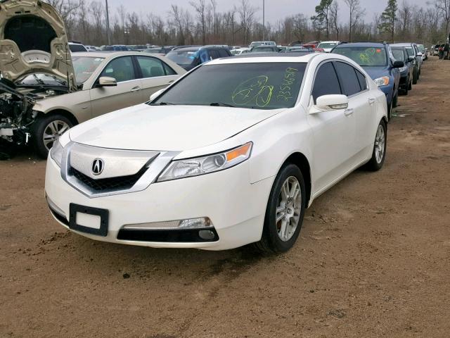 19UUA86529A024969 - 2009 ACURA TL WHITE photo 2