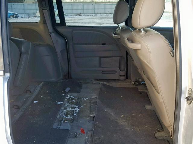 5FNRL3H93AB069853 - 2010 HONDA ODYSSEY TO SILVER photo 6