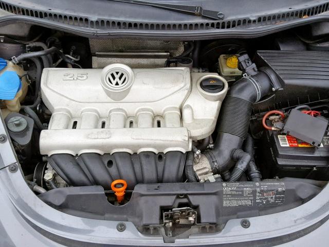 3VWRW31C66M411535 - 2006 VOLKSWAGEN NEW BEETLE GRAY photo 7