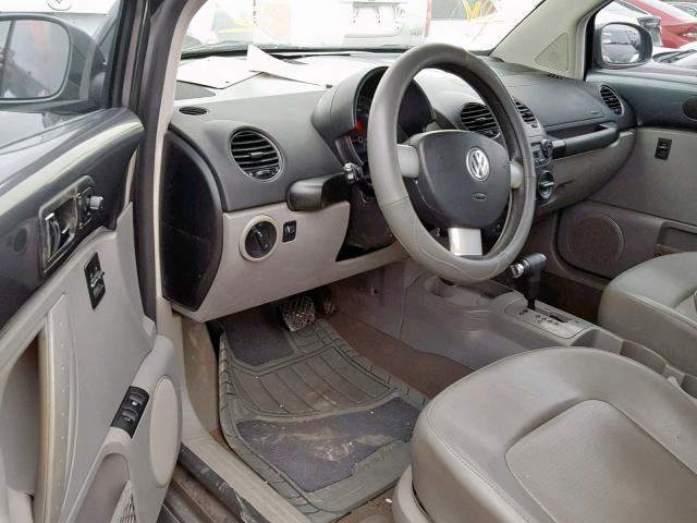 3VWRW31C66M411535 - 2006 VOLKSWAGEN NEW BEETLE GRAY photo 9