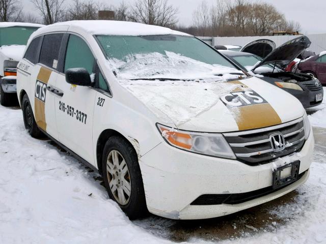 5FNRL5H22DB090146 - 2013 HONDA ODYSSEY LX თეთრი ფოტო 1