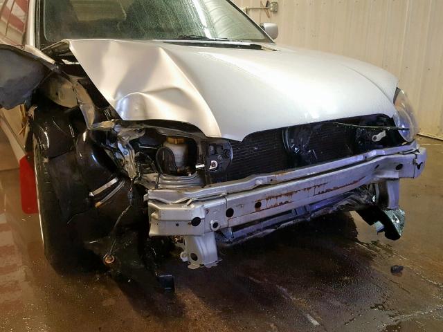 JF1GD70645L521492 - 2005 SUBARU IMPREZA WR SILVER photo 9