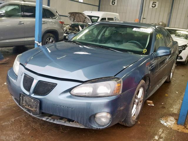 2G2WR554661197945 - 2006 PONTIAC GRAND PRIX GREEN photo 2