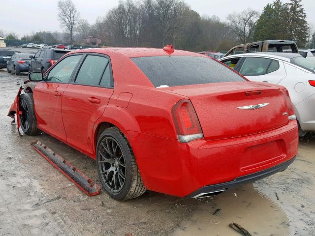 2C3CCABG3FH755981 - 2015 CHRYSLER 300 S RED photo 3