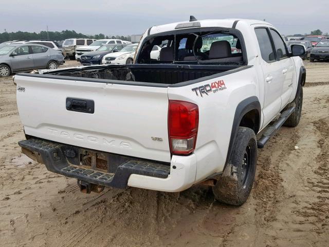 5TFCZ5AN1HX050063 - 2017 TOYOTA TACOMA DOU თეთრი ფოტო 4