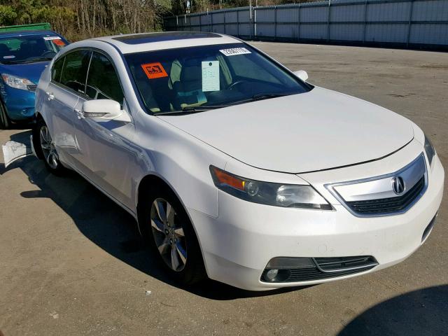 19UUA8F51CA012898 - 2012 ACURA TL WHITE photo 1