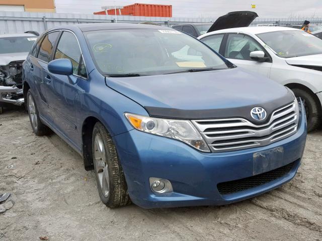 4T3BK3BB3AU042534 - 2010 TOYOTA VENZA BASE BLUE photo 1